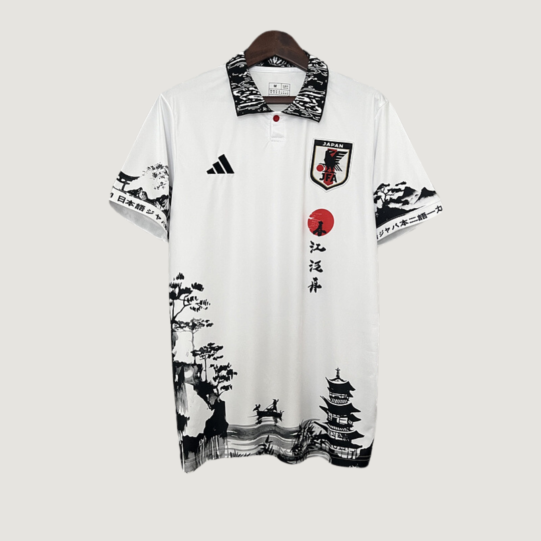 Japon - Maillot Concept 2024 - Blanc, Noir