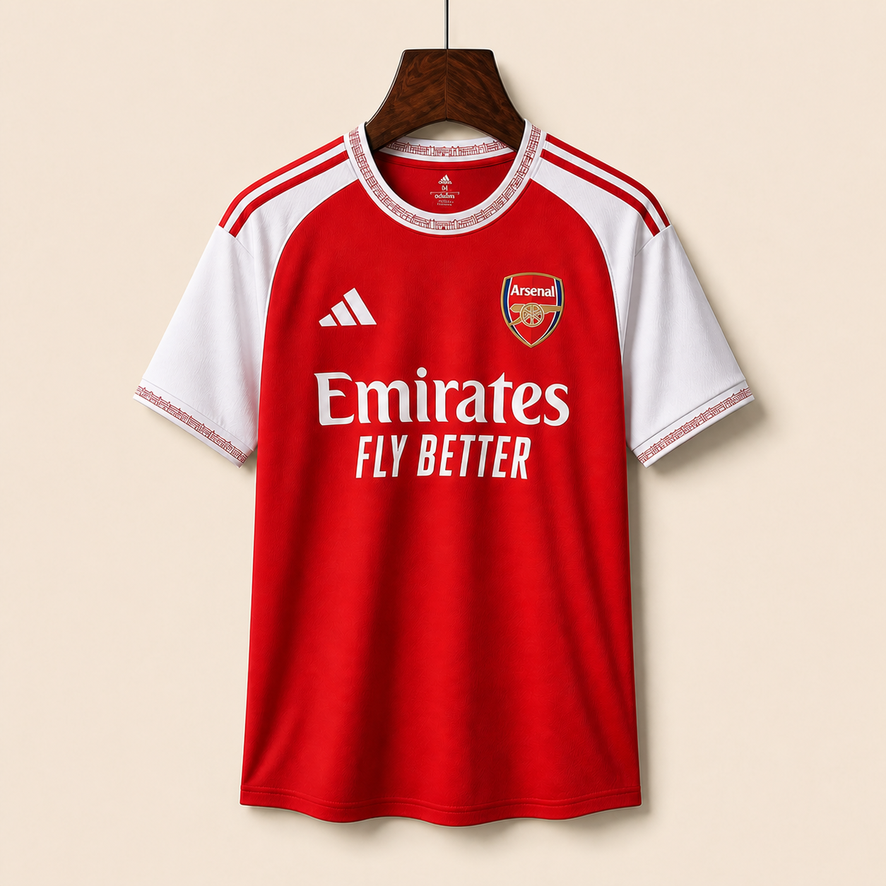 Arsenal - Maillot domicile 2026/27 - Rouge - Vue avant