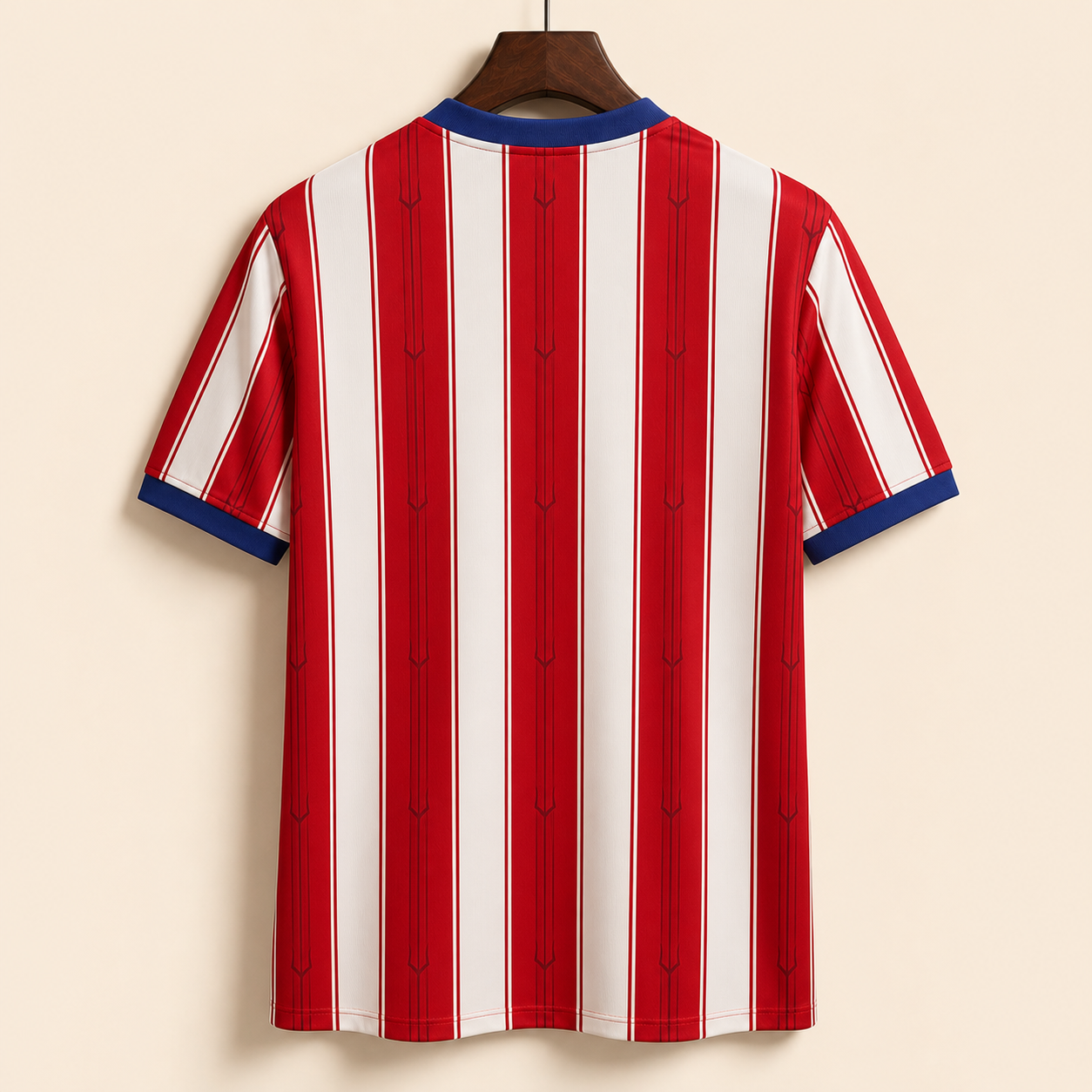 Atlético de Madrid - Maillot domicile 2026/27 - Rouge et Blanc - Vue arrière