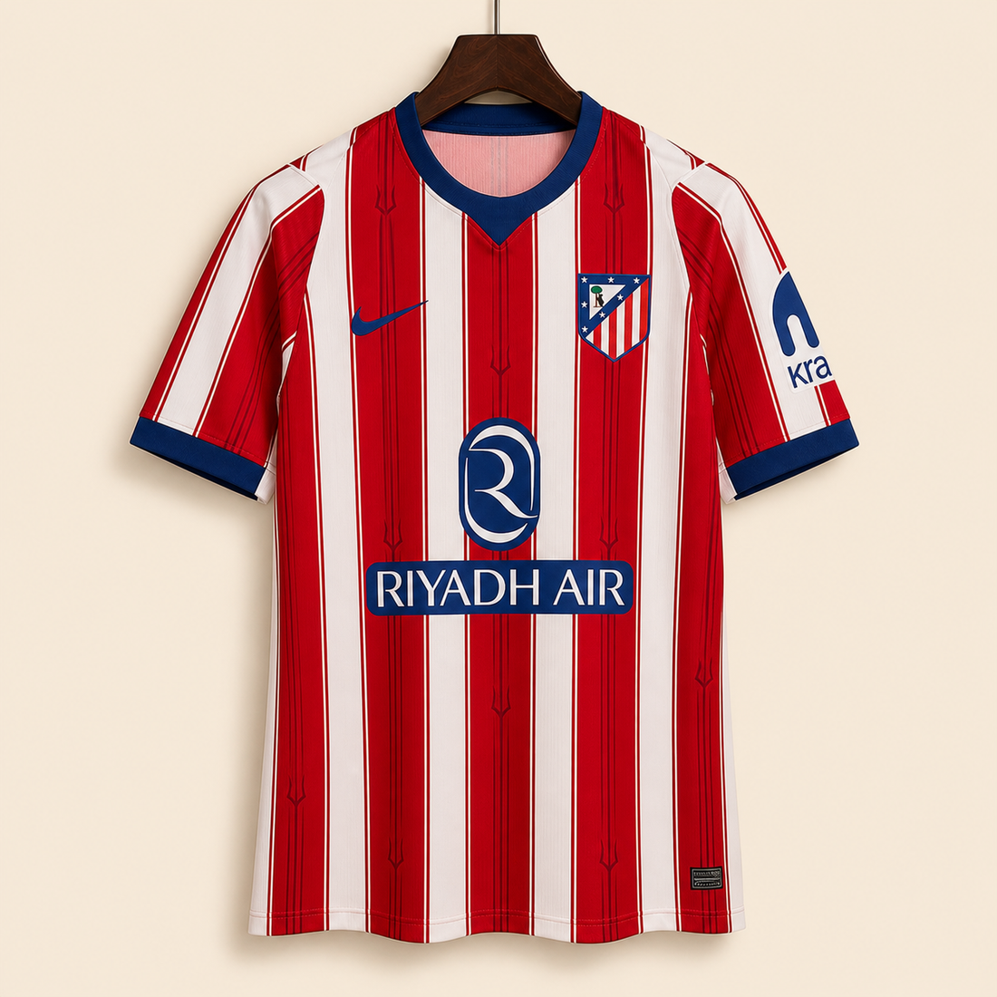 Atlético de Madrid - Maillot domicile 2026/27 - Rouge et Blanc - Vue avant