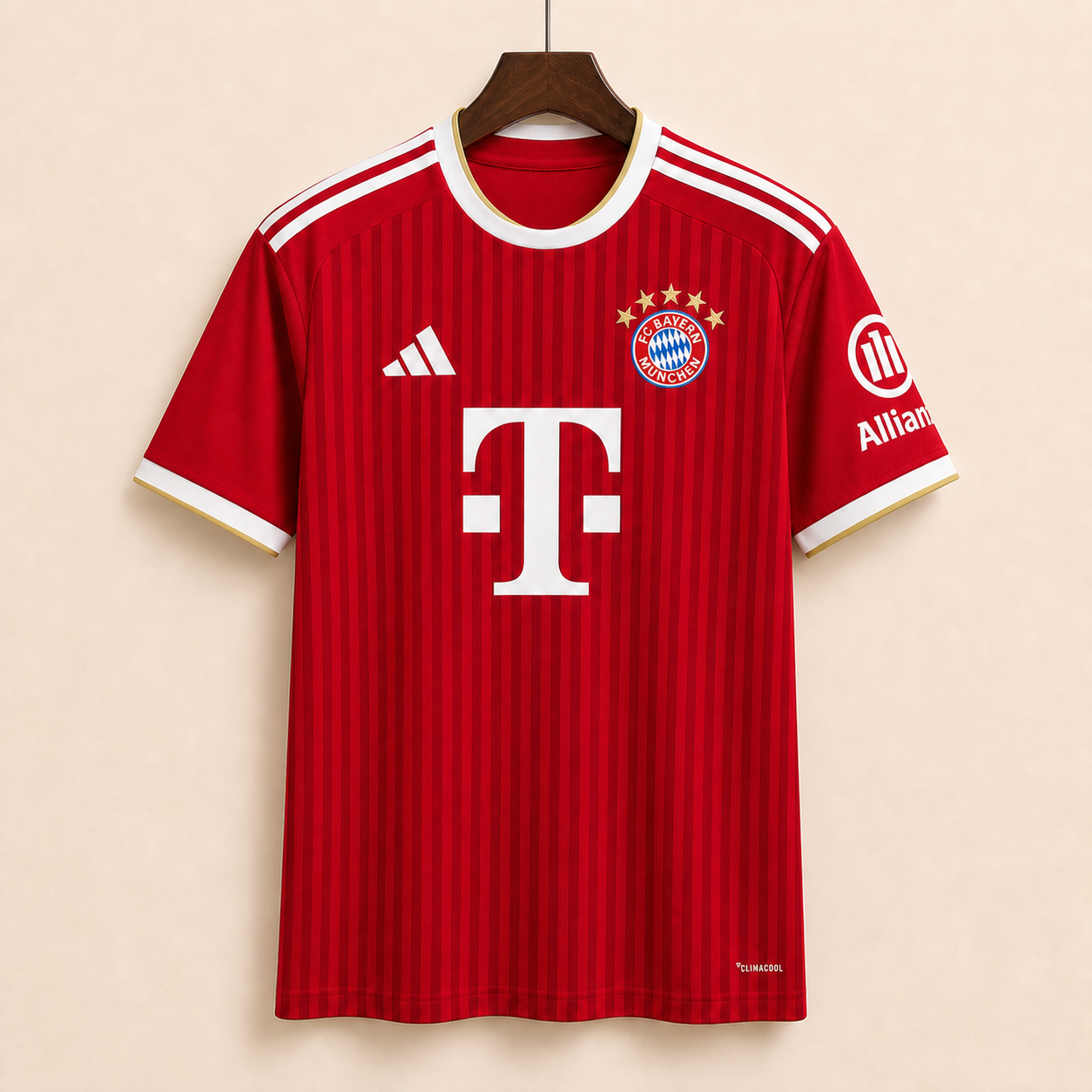 Bayern Munich - Maillot domicile 2026/27 - Rouge - Vue avant