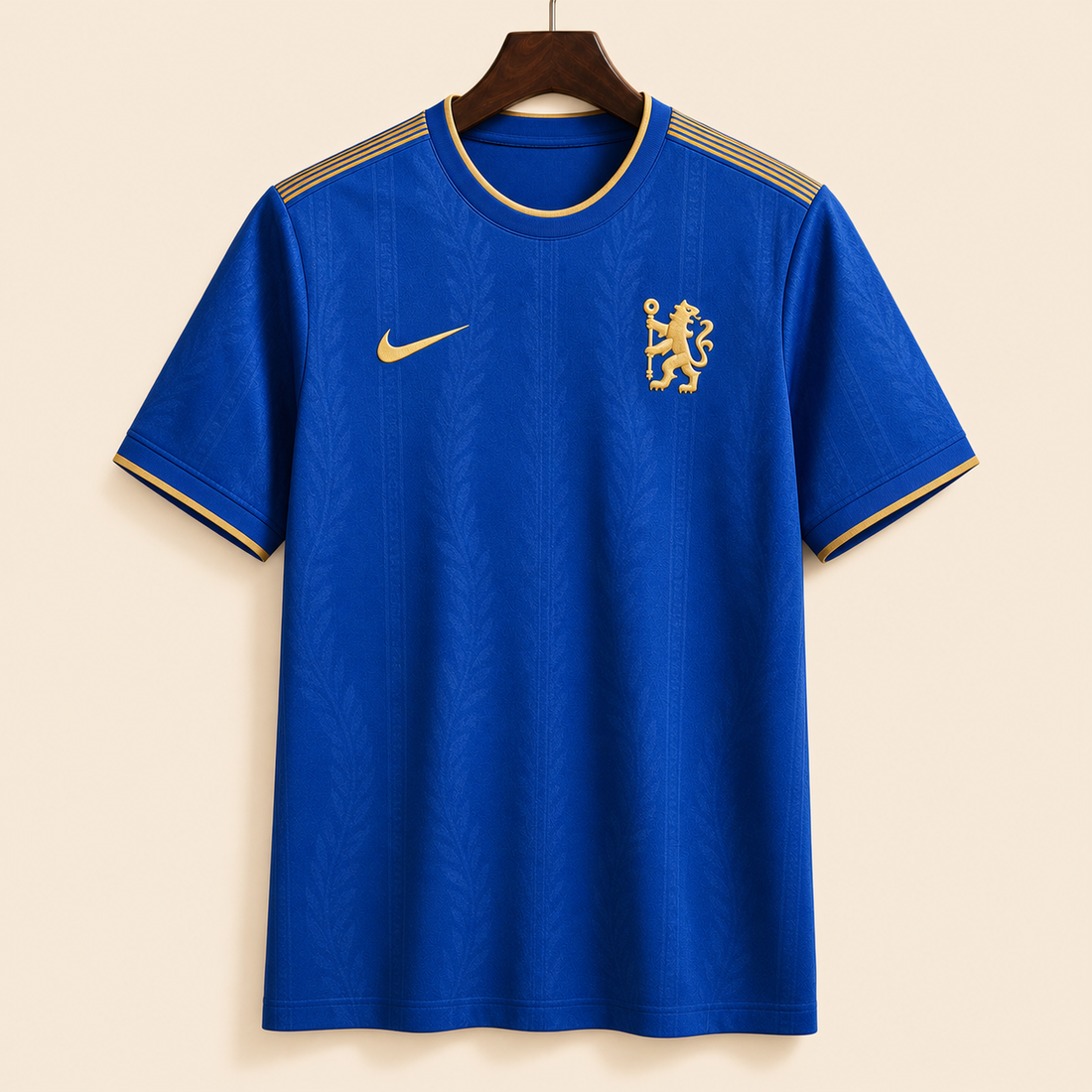 Chelsea FC - Maillot domicile 2026/27 - Bleu et or - Vue avant