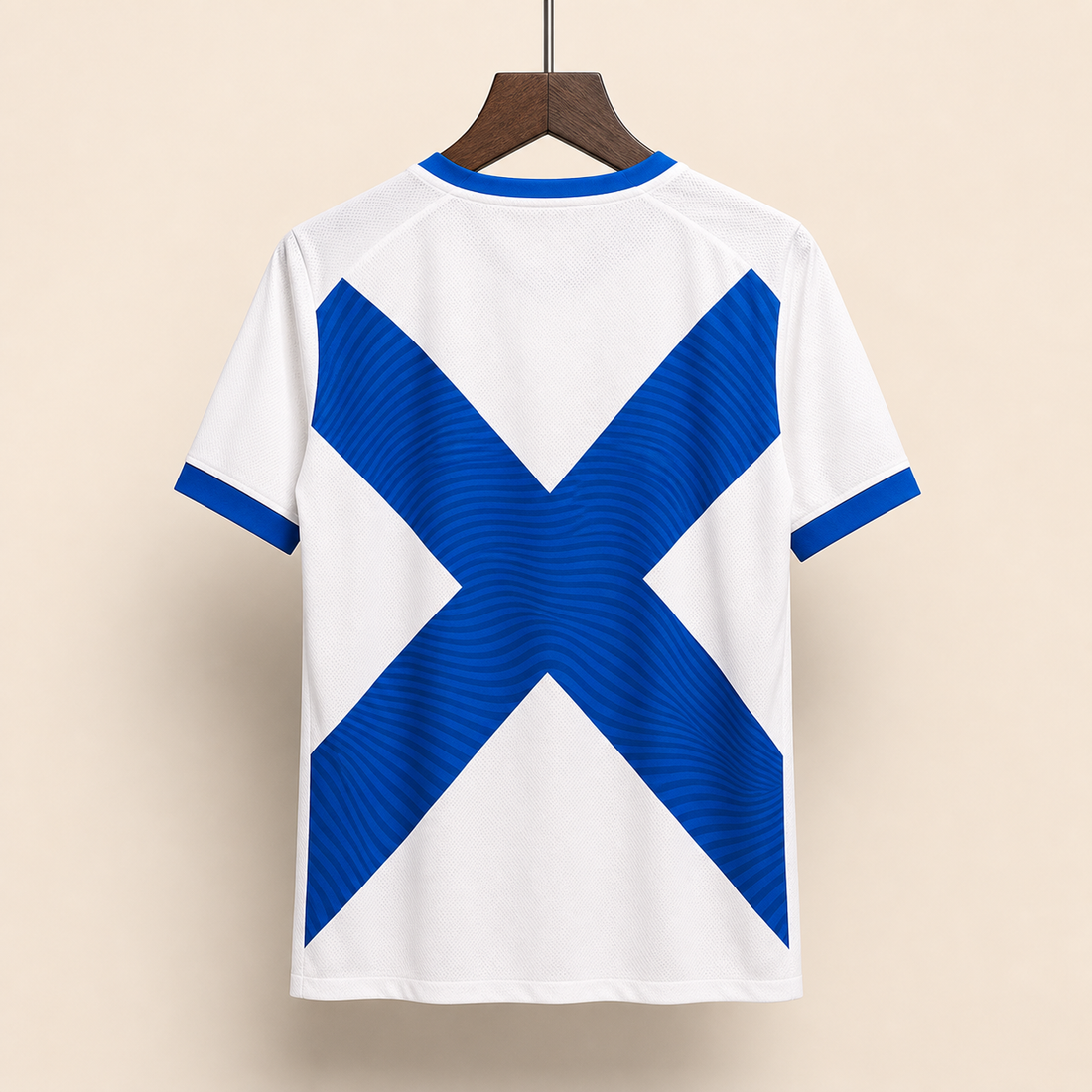 Deportivo La Corogne - Troisième maillot 2026/27 - Blanc et bleu - Vue arrière