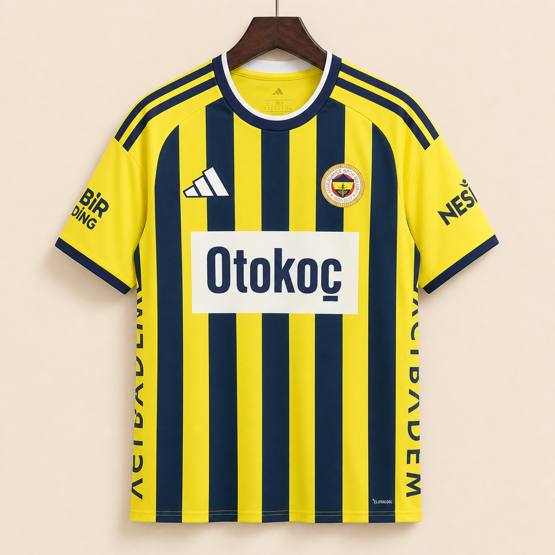 Fenerbahçe - Maillot domicile 2026/27 - Jaune et Bleu Marine