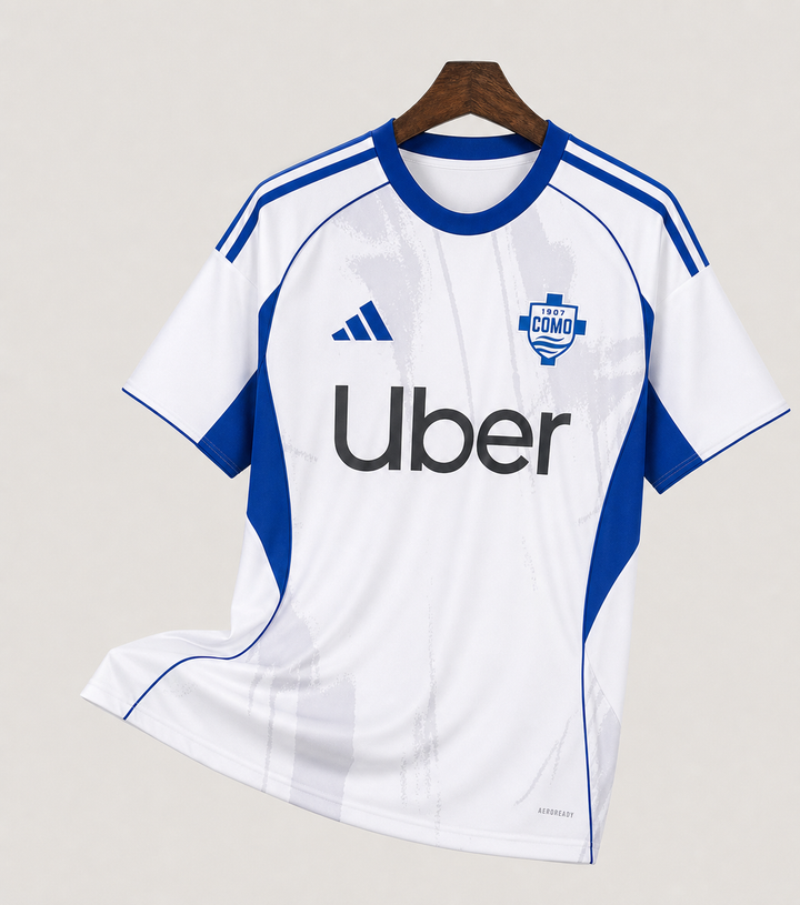 Como 1907 - Maillot extérieur 25/26 - Blanc ( Fan )