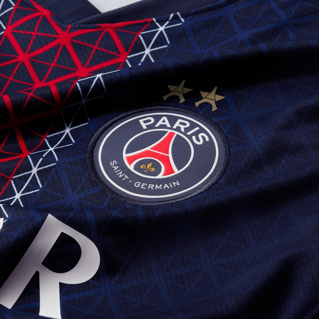 PSG - 2 Étoiles Back To Back Champions D'Europe 25/26 - Bleu (domicile)