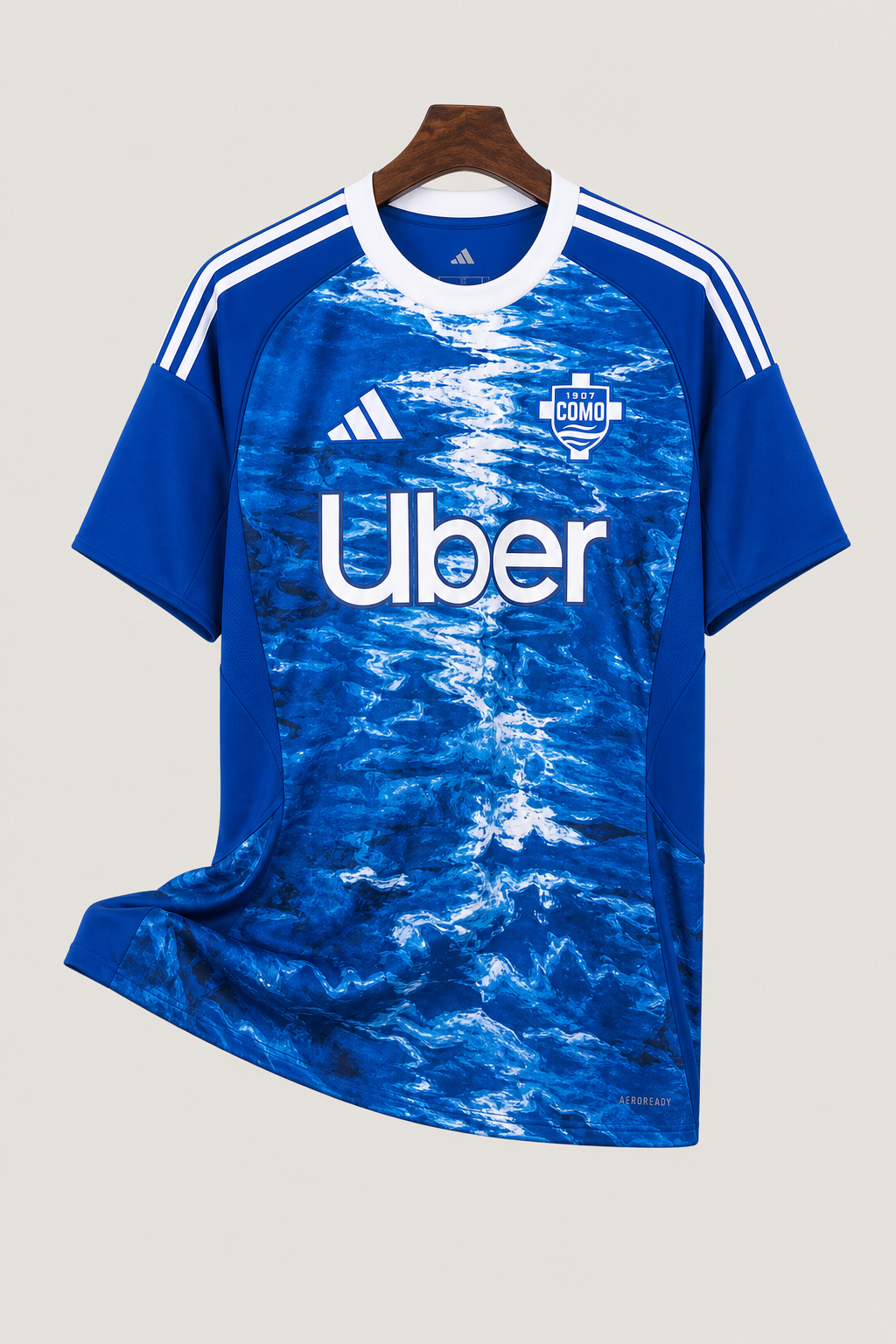 Como 1907 - Maillot domicile 25/26 - Bleu ( Fan )