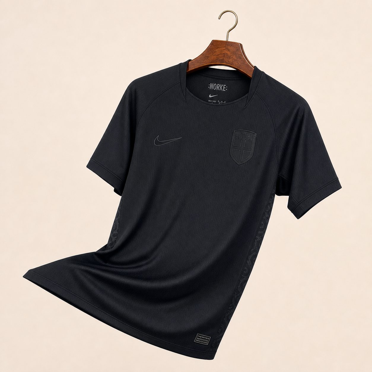 Norvège - Maillot Extérieur Coupe du Monde 2026 - Noir