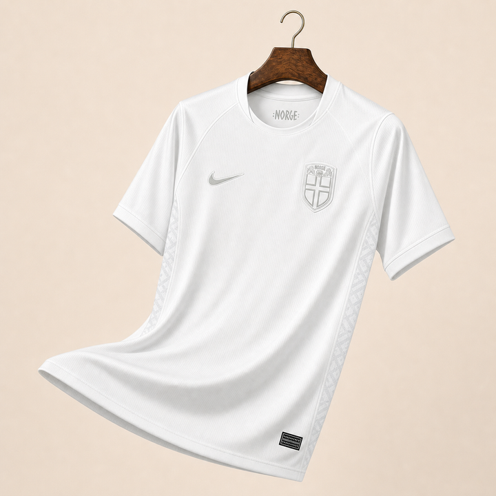 Norvège - Troisième Maillot Coupe du Monde 2026 - Blanc