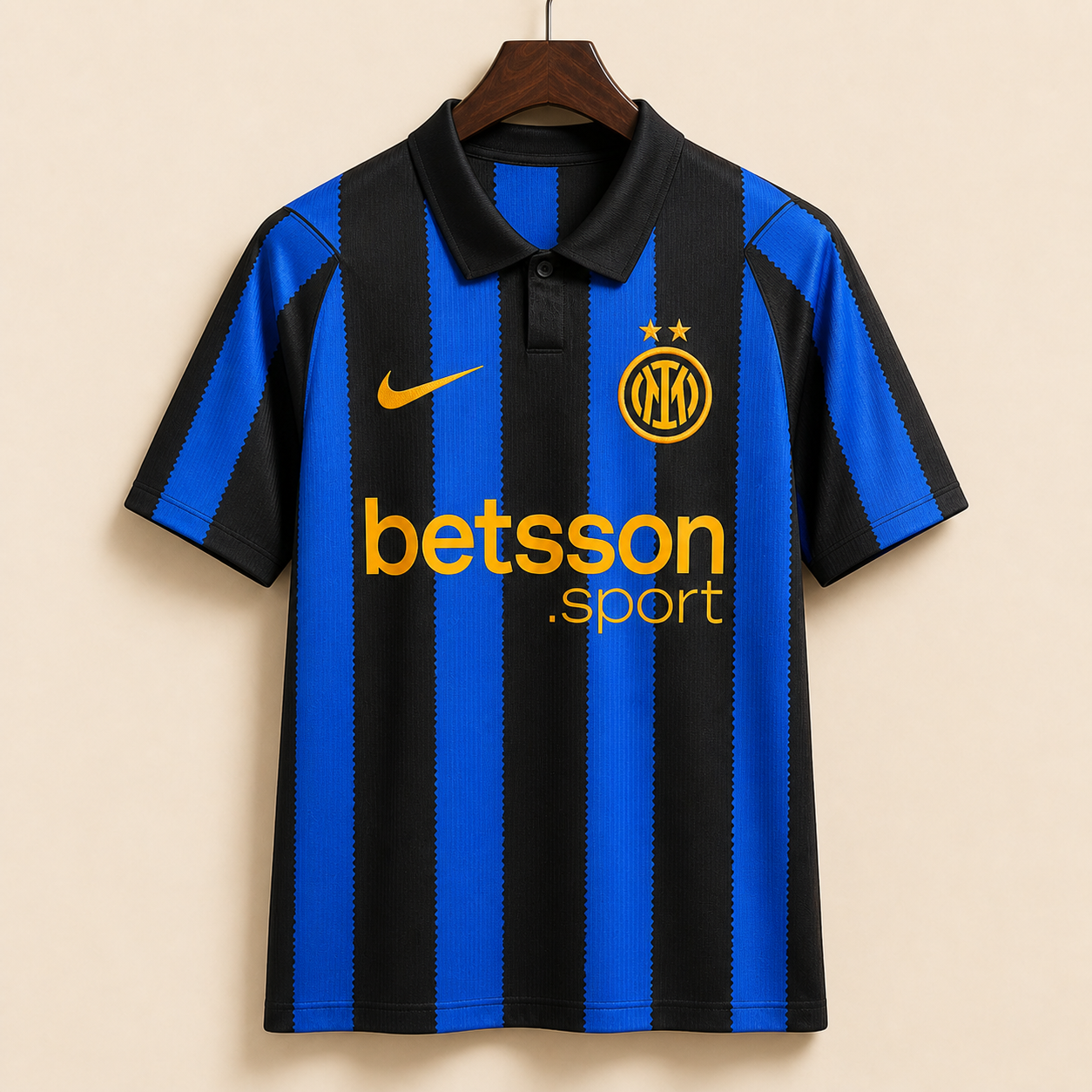 Inter Milan - Maillot domicile 2026/27 - Bleu et Noir - Vue avant