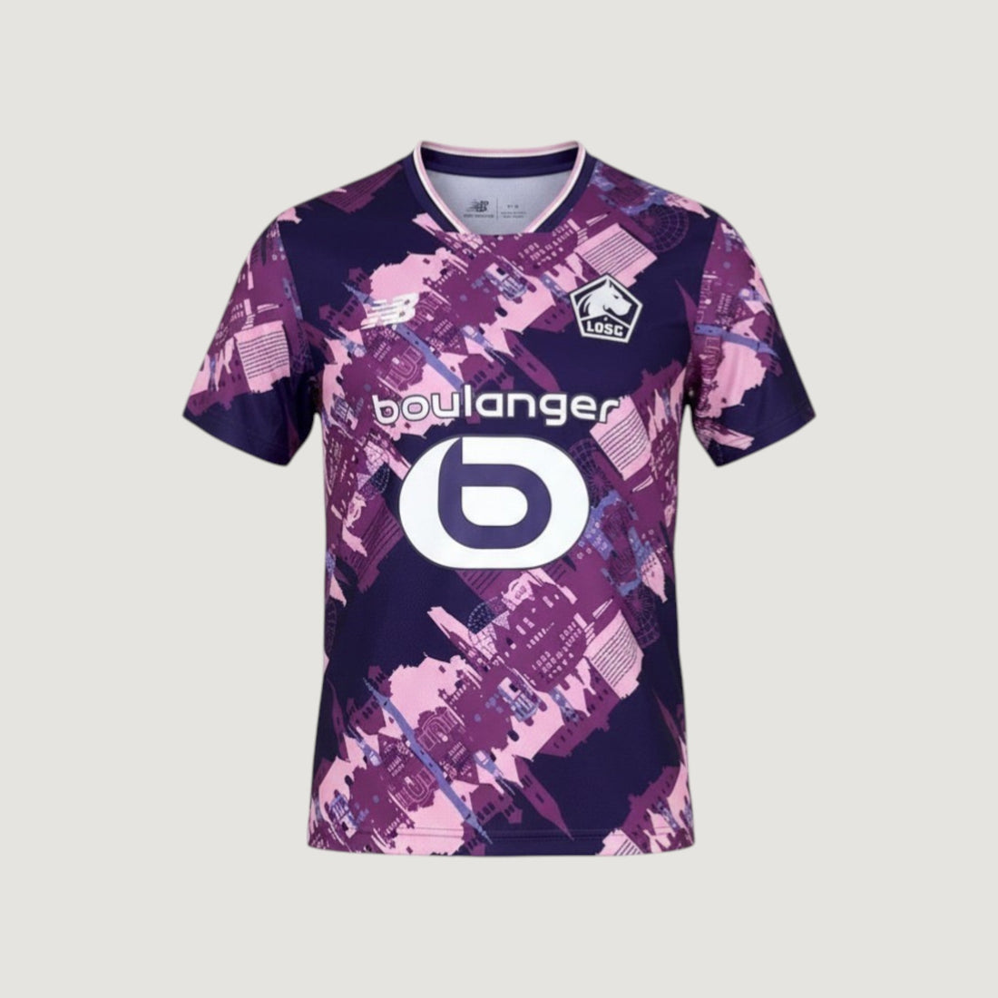 Lille LOSC – Maillot Extérieur 25/26 – Violet/Rose