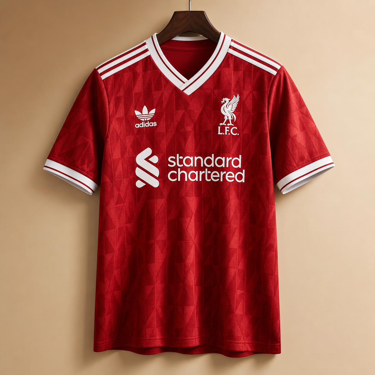 Liverpool FC - Maillot domicile 2026/27 - Rouge - Vue avant