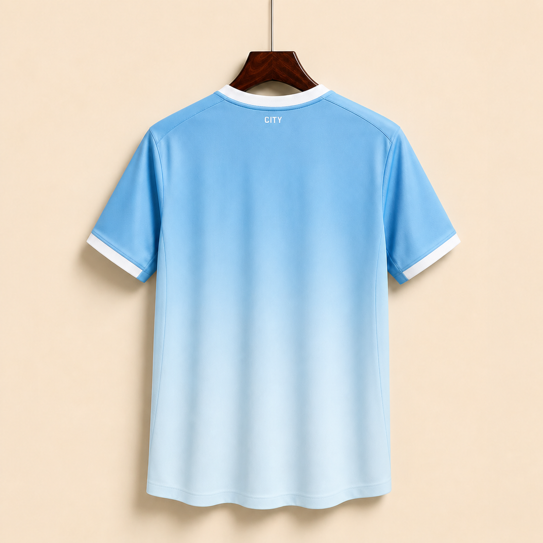 Manchester City - Maillot domicile 2026/27 - Bleu ciel - Vue arrière