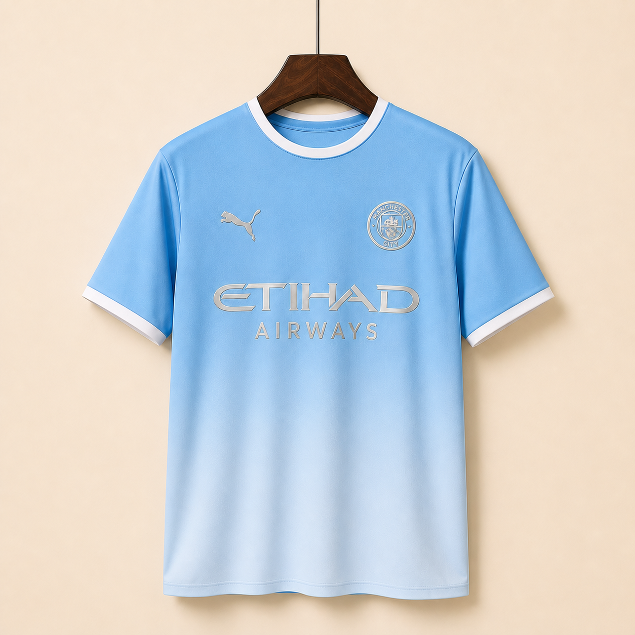 Manchester City - Maillot domicile 2026/27 - Bleu ciel - Vue avant
