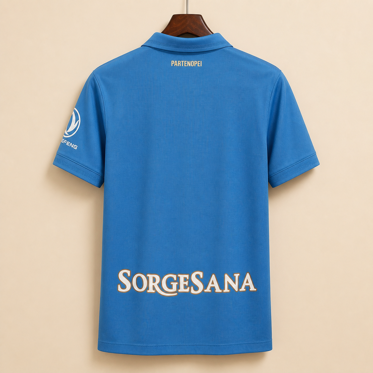 Naples - Maillot domicile 2026/27 - Bleu Centenaire - Vue arrière