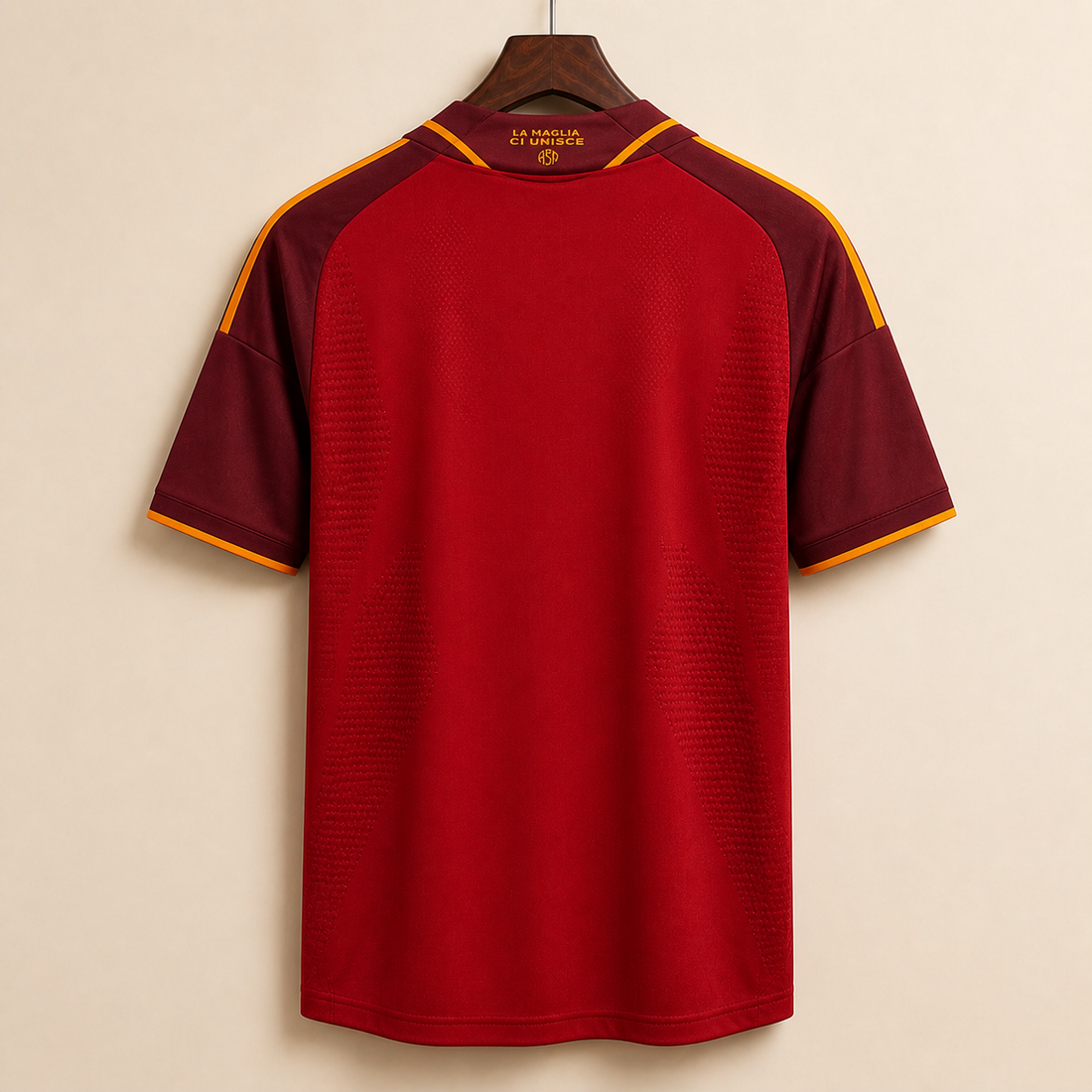 AS Roma - Maillot domicile 2026/27 - Rouge - Vue arrière